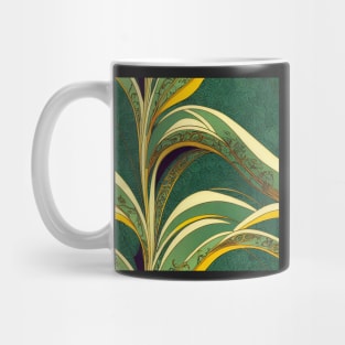 Art Nouveau floral pattern, model 6 Mug